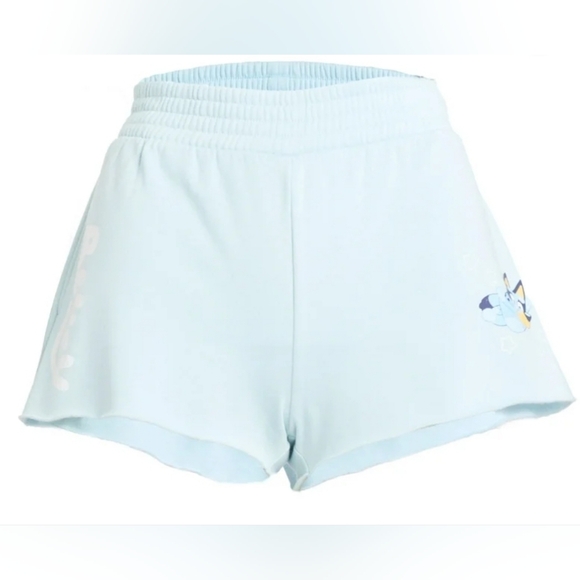 Pants - Nwy Women's  Bluey Light Blue Shorts #352